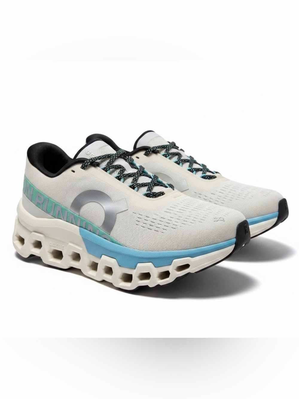 On Cloudmonster 2 Women’s Running Shoes Cream Horizon Size 7.5